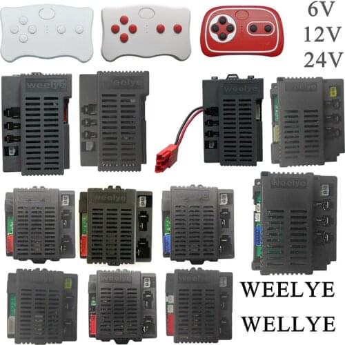 WEELYE RX18 Childrens electric car Bluetooth remote control, 2.4G rideable electric toy car receiver with smooth start function