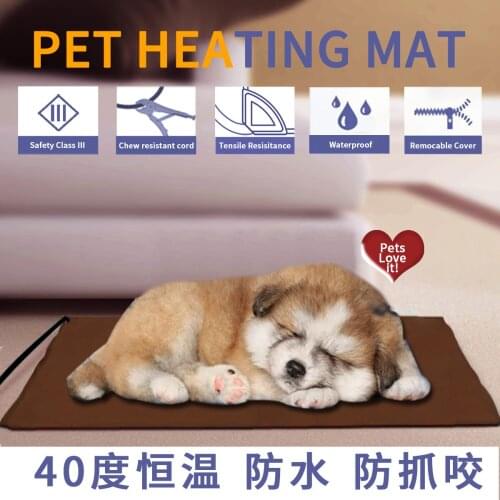 Pet electric blanket, waterproof heating pad, constant temperature low voltage heating cushion