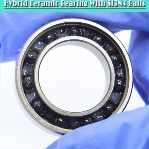 18307 Hybrid Ceramic Bearing 18x30x7mm ABEC-1 (1 PC) Bicycle Bottom Brackets & Spares 18307RS Si3N4 Ball Bearings 18307-2RS