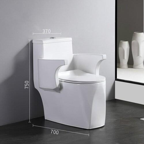 Integrated Toilet Personalized Creative Egg-Shaped Toilet Mute Deodorant Water-Saving Armrest Home Toilet New