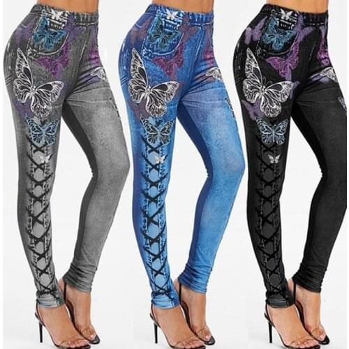 Легинсы с принтом Lugentolo China At AliExpress