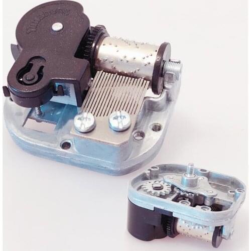 DIY music box mechanism with center wind-up movement Christmas gifts unusual gift