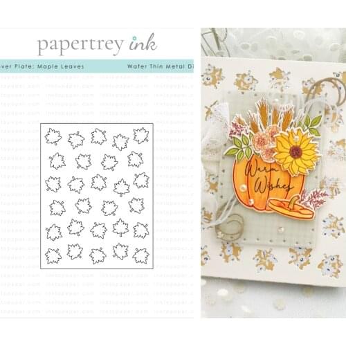 Maple Leaves Metal Craft Dies Cutting For Diy Scrapbooking Paper Stencil Diary Decoration Handmade Manual 2021 Embossing New