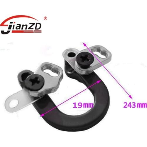 Archery Metal D Ring Aluminum U Nock Compound Bow Metal Bowstring Hunting Aid Accessories