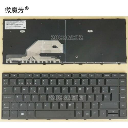 New Spanish SP Laptop Keyboard for HP Probook 430 440 445 G5