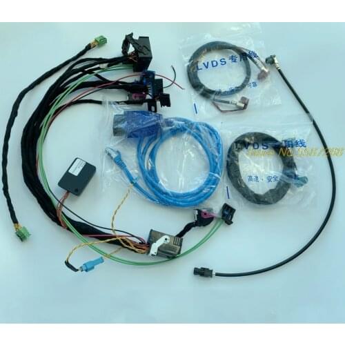 Wirings harness with CAS Emulator tester for BM W CCC CIC NBT EVO navigation systems power on bench all in one