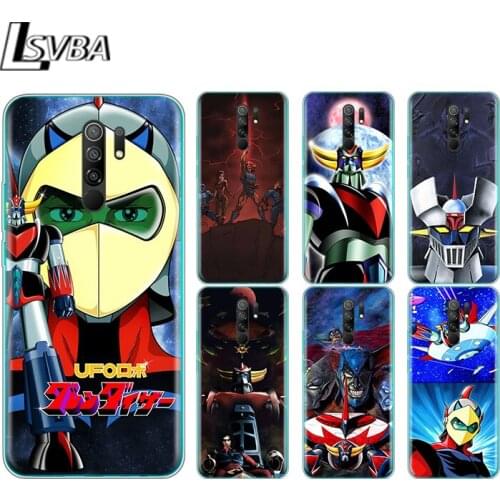 UFO Robot Grendizer Silicone Cover For Xiaomi Redmi Note 9 9A 9AT 9C 9S Pro Max 9T 8T 8 7 6 5 Pro 5A 4X 4 Phone Case