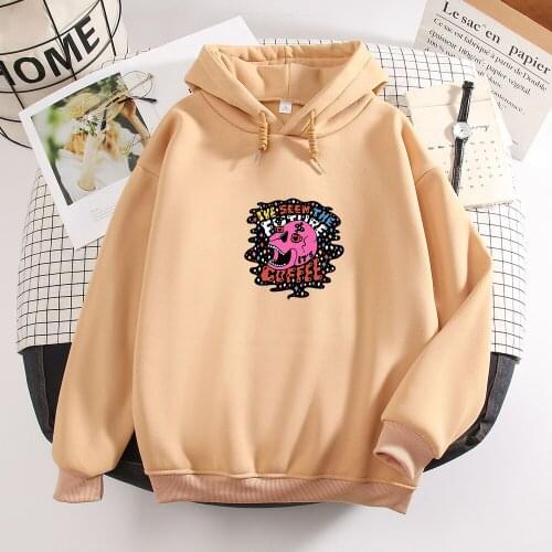 Punk Gothic Sweatshirt Oversized Grunge Hoodies Women Men Kpop Fashion Streetwear Harajuku Oversized Pullover Unisex Clothes