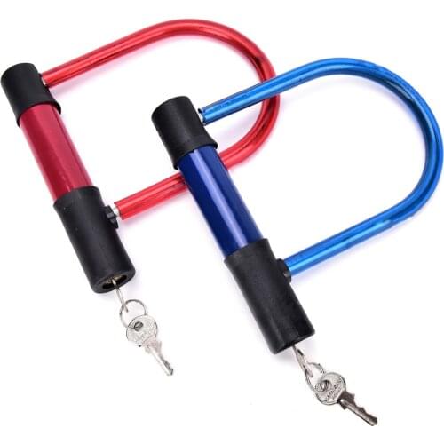 Universal Cycling Safety Bike U Lock Steel MTB Road Bike Cable Anti-theft Heavy Duty Lock Bicycle Accessories