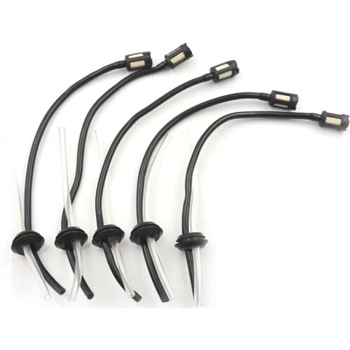 5Pcs Tool Parts Replacement Fuel Hose Oil Pipe for Grass Strimmer Trimmer Brush Cutter