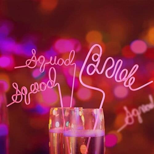 5pcs Wedding Party Straw Decoration Bride Waiting for Straw Decoration Bride Hen Party Bachelor Party Decoration Supplies