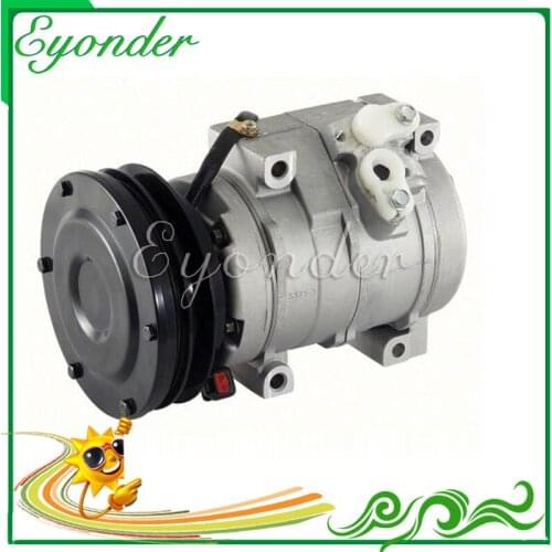 AC A/C Air Conditioning Compressor Cooling Pump 10S17C for Caterpillar excavator 320 DCP99803 447180-8278 4471808278 4471808276