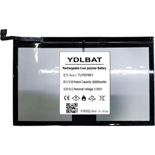 3.85V 8000mAh Battery for TCL Alcatel TLP078A1