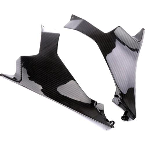 Motorcycle Accessories Fuel Tank Side Panel Carbon Fiber For Kawasaki Ninja 400 2018 2019 Modified Left and Right Car Shell