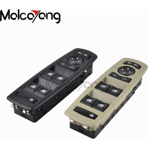 Black Yellow Color Window Mirror Master Switch For Renault Fluence 2008-2016 254000015R