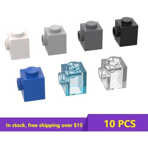10PCS MOC Compatible Assembles Particles 26604 1x1 Bricks for Building Blocks Parts DIY Educational High-Tech Parts Toys