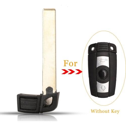 Kutery Remote Car Smart Key Keyless Emergency Insert Uncut Blade Blank For BMW E90 E60 E91 E92 1 3 5 6 7 Series
