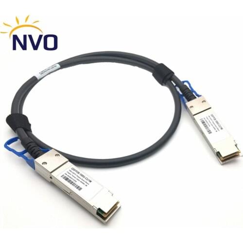 2pcs/Lot, 100G QSFP28 DAC Cable 5M Passive Direct Copper, 100G QSFP28 to QSFP28 5M 26AWG Copper Direct Attach Twinax Cable