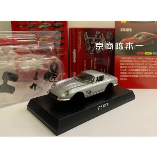 1/64 KYOSHO Ferrari 275 GTB LM F1 RACING Collection of die-cast alloy assembled car decoration model toys