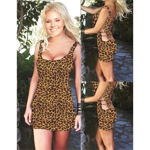 Terry Pau TP101143 Special Design Back Low-Cut Mini Dress