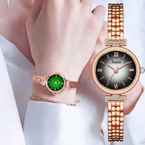 Luxury Fashion Roman design Women Watches Stainless Steel Bracelet Strap Ladies Quartz Wristwatches Minimalist Female Clock
