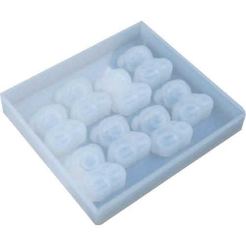 Silicone Little Bears Mold DIY Jewelry Making Pendant Aromatherapy Plaster Mould Epoxy Resin Handmade Art Crafts Tools