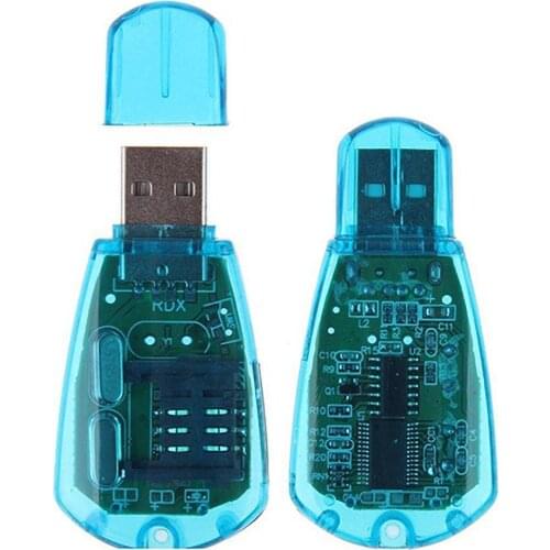 USB Cellphone Standard SIM Card Reader Copy Cloner Writer SMS Backups GSM/CDMA+CD
