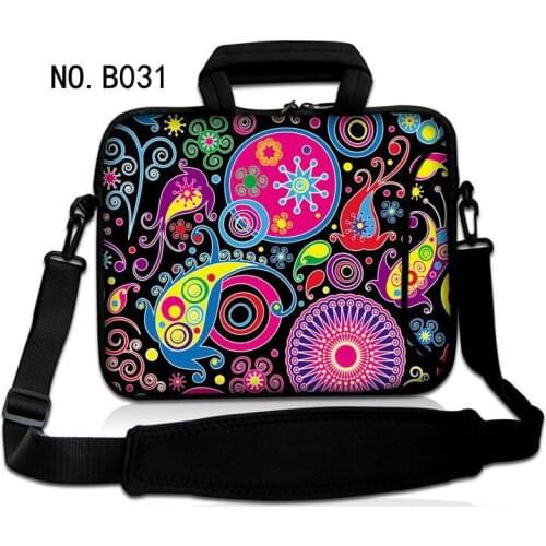 Paisley Laptop bag Sleeve Case Protective Shoulder handBag Notebook Briefcases For 13 14 15.6 inch Macbook Air HP Lenovo Dell