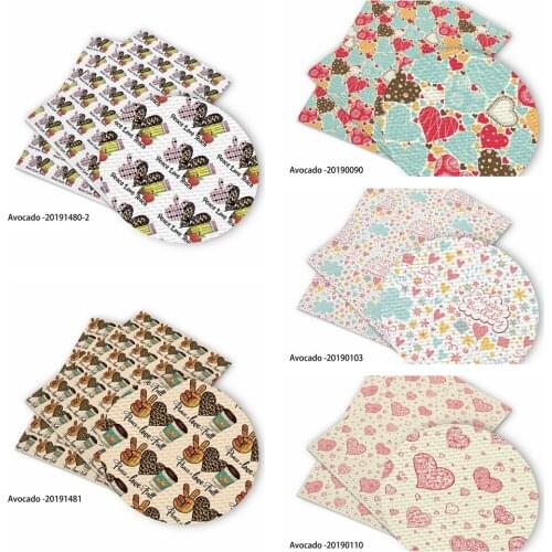 Huangtao Diy 50X150cm Love Printing Cartoon Character Pattern Double Brush Poly Fabric By Yard 100% Polyester Fabric