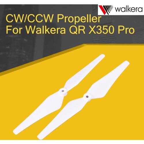 2PCS Upgrade Accessary-Z-01 CW/CCW Propeller Blades For Walkera QR X350 Pro RC Quadcopter Parts White