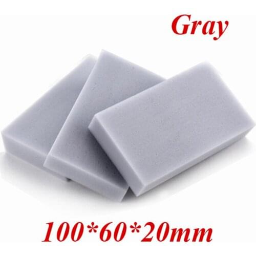 50PCS Gray Magic Melamine Sponge Cleaning Eraser Multi-Functional, 100*60*20mm
