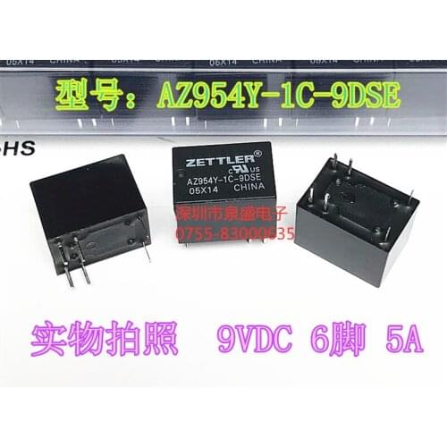 AZ954Y-1C-9DSE 6foot 9VDC HF4100 9V