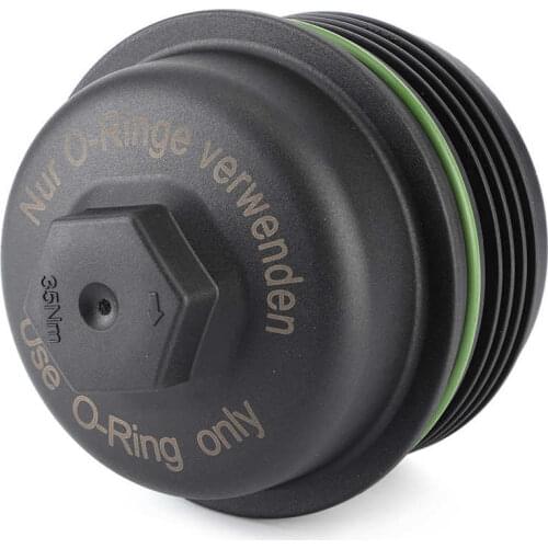 Engine Oil Filter Case Cover Cap Fit for Volkswagen Touareg A4/A5/A6/A7/A8/Q5/Q7