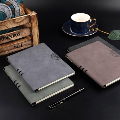 PU Leather A5 Notebook Notepad Diary Business Journal Planner Agenda Organizer C90C