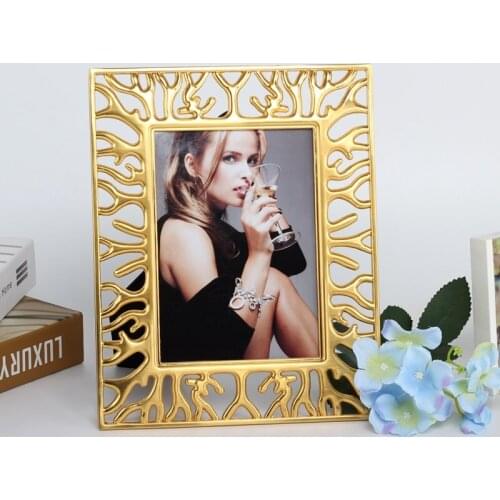 6/7 Inch Creative Metal Photo Frame Living Room Ornaments