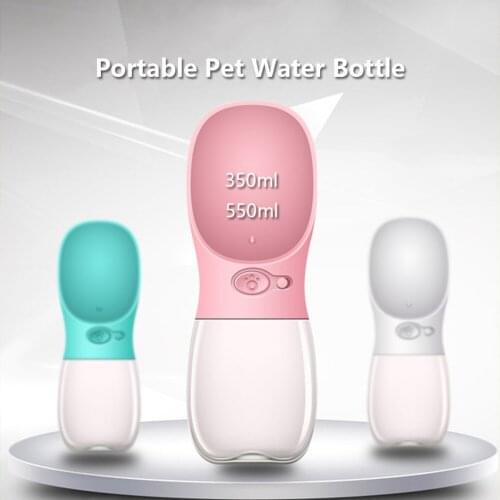LIGINWAAT Portable Pet Dog Water Bottle For Dogs Cats Travel Puppy Cat Drinking Bowl Outdoor Pet Water Dispenser Feeder Dropship