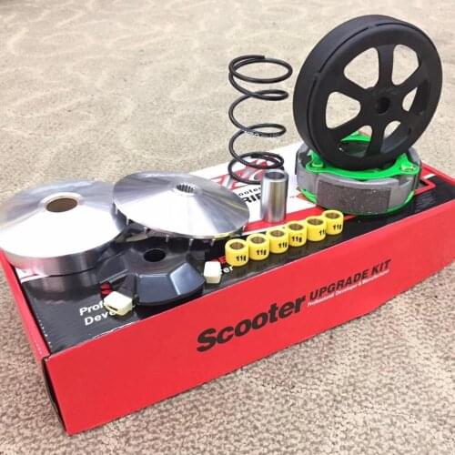 NMAX125 racing CVT set tuning version modification NMAX 125 transmission clutch bell pads variator spring rollers kit