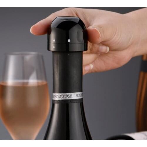Newest Wine Champagne Bottle Stopper Barware Silicone Sealed Wine Cork cava de vinor Utensils Bar Tool Cava Plugs Dropshipping