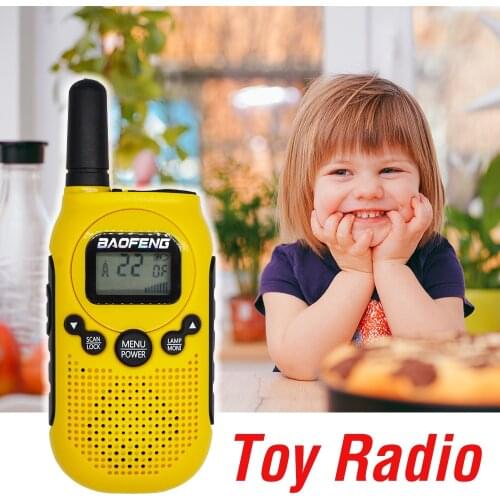 1pc Baofeng Two-way Radio BF T6 Portable CB Radio Kids Toy Walkie Talkie BF-T6 0.5W FRS PMR Handheld Ham Comunicador Transceiver