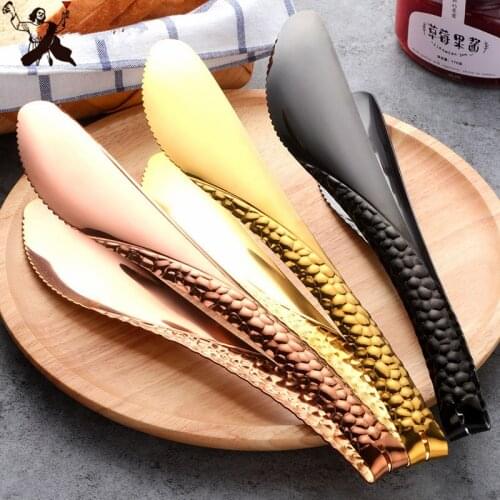 26.5cm Ice Tong Bbq Stainless Steel Barbecue BBQ Clip Bread Food Ice Clamp Ice Tong Bar Kitchen Accessory