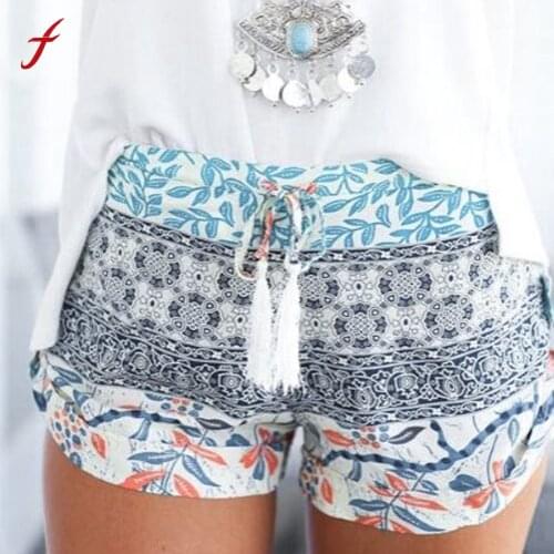 Brand Fashion Women Sexy Hot shorts Summer Casual Shorts High Waist Hot Shorts Printed Sexy Feminino shorts Exercise Trousers