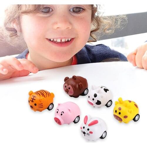 Cute Pull Back Car Model Toy Pull Back Car ToysModel Kid Boy Toys Gift Diecasts Toy For Children