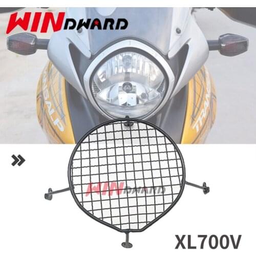Steel headlight protection net for XL700V