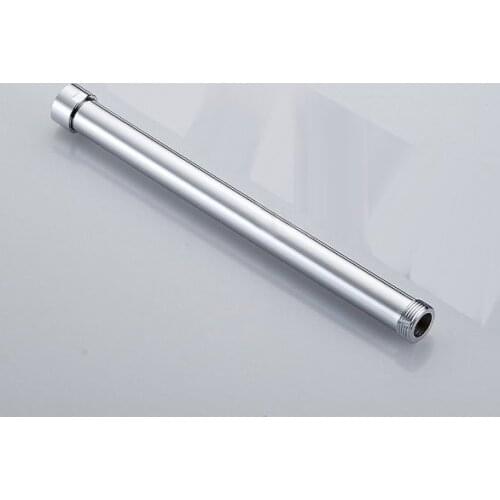 32cm Polished Chrome Brass Extension Tube Pipe Rod For Rain Shower Faucet Set (G3/4") Bathroom Accessory mba705
