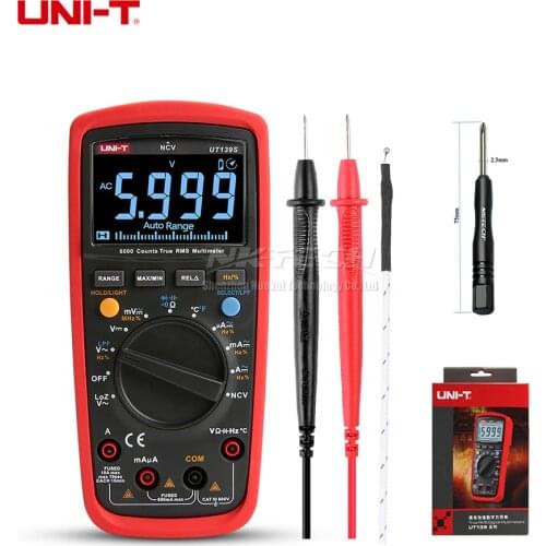 UNI-T Digital Multimeter UT139S UT139E UT139C UT139B UT139A True RMS LPF Low Pass Filter LoZ AC DC V A Temperature Res Freq Test