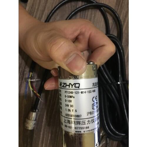 50MPA Accuracy 1.0%FS Output 10V power 24V pt124B-121-M14-152/460 Series High Temperature Melt Sensors Pressure Transmitters