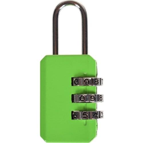 3 Digit Code Combination Padlock For Luggage Combination Number Lock Padlock For Zipper Bag Suitcase Drawer Durable Locks