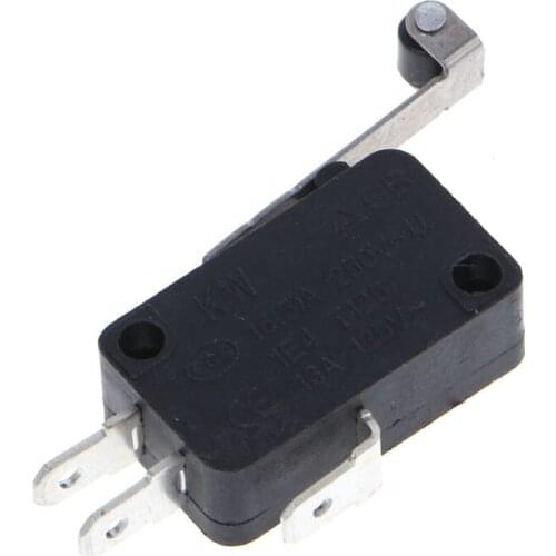 1X Long Handle New Micro Roller Lever Arm Normally Open Close Limit Switch KW7-2 N58A