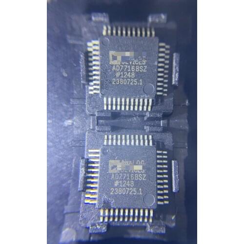 2pcs/lot AD7716BSZ AD7716BS AD7716 QFP44 NEW