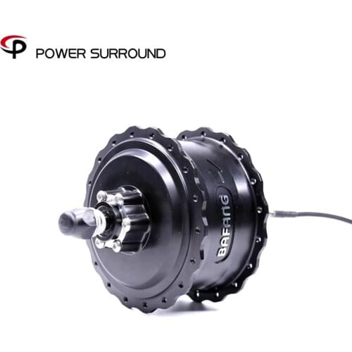 2019 Free shipping bafang 48V750W rear hub motor with disc brake for fat bike Motor electric bike Kit